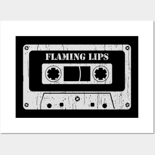 Flaming Lips - Vintage Cassette White Posters and Art